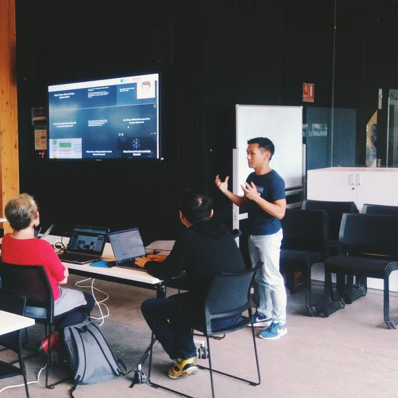 Andrew climbing - image 3