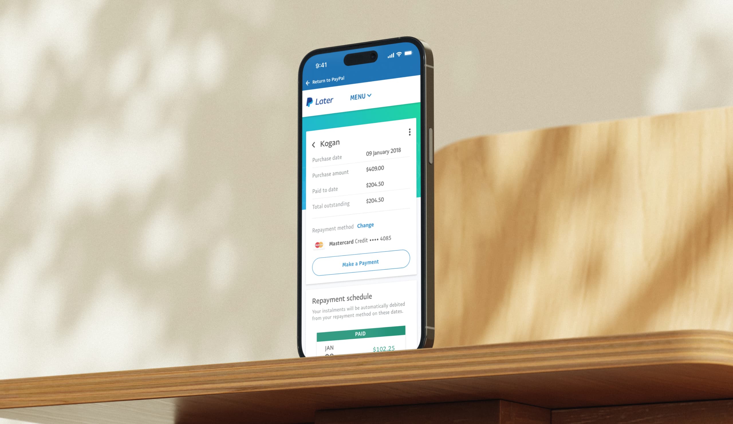 Buy Now Pay Later • Pay in 4